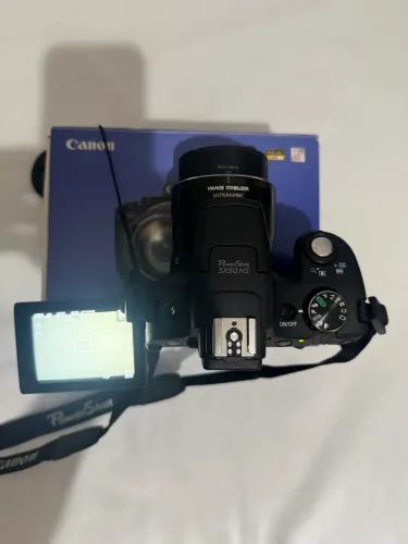 CÂNON SX50 HS !!! NA CAIXA SEM DETALHES