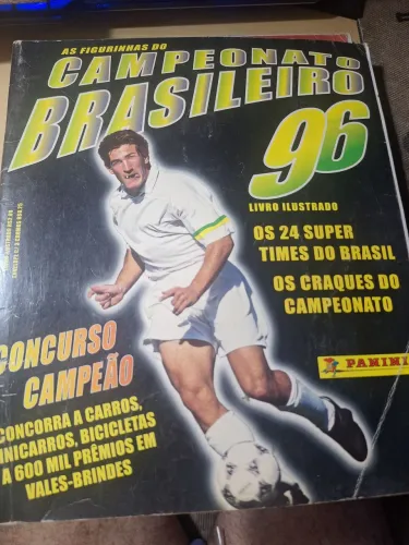 Album figurinhas brasileiro 1996