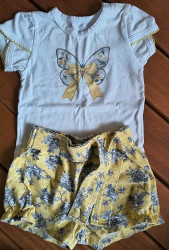Conjunto bebê (menina) Milon