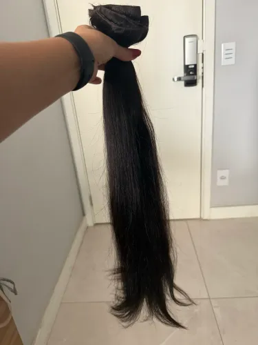 Cabelo Humano Brasileiro Regional 65cm - 260g - Já na Tela