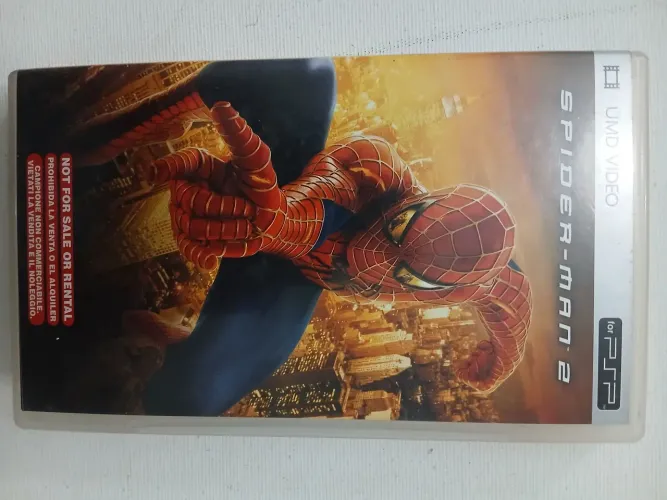 Filme Homem-aranha em formato UMD para PSP
