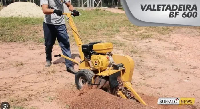 VALETADEIRA BUFFALO 600MM | COM MOTOR BFG 15.0CV