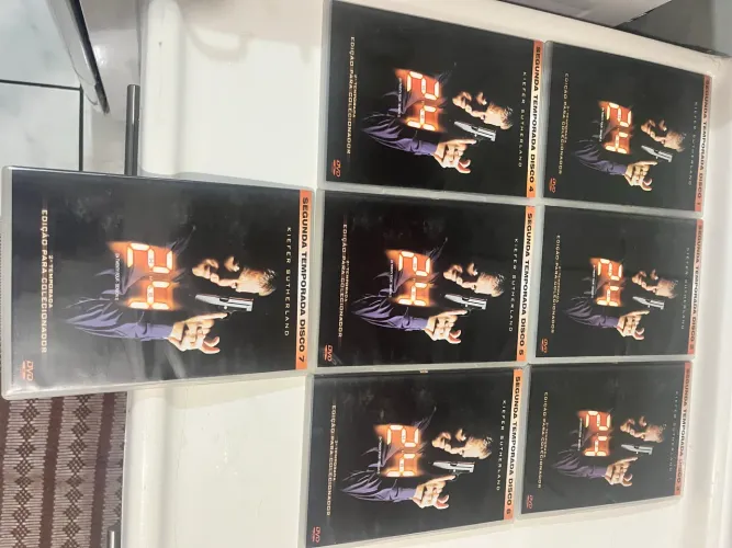 DVD 24 horas - 2 temporada - 7 discos