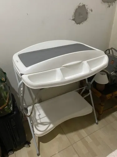 Banheira com trocador 