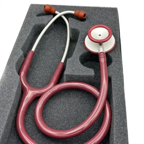 Estetoscópio Efficace Profissional BIC Vinho - Medicina, enfermagem e veterinária