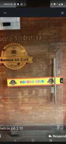 Porta de vidro completa
