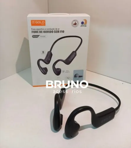 Fone de ouvido esportivo sem fio