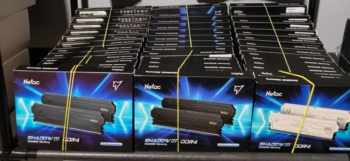 MEMÓRIA NETAC DDR4 16GB 2X8 3200MHZ CL 16 PRODUTO LACRADO