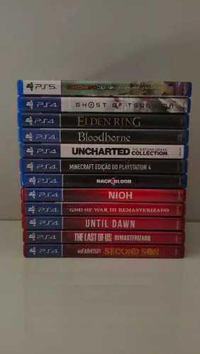 Jogos de PS4 e PS5