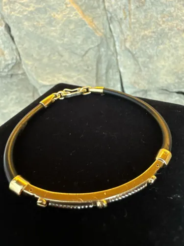 Bracelete de ouro rosa Rio! Exclusivo 
