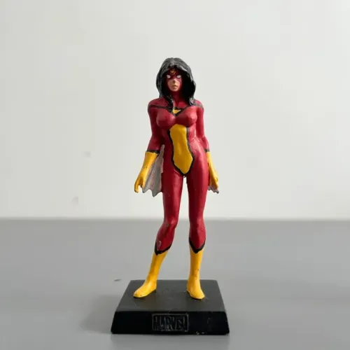 Estátua miniatura Spider Woman - Marvel Figurine - Eaglemoss
