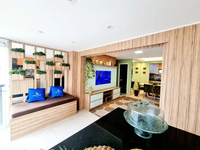 Apartamento 2 quartos suites novo com infra estrutura completa no Condominio Cidade Maia