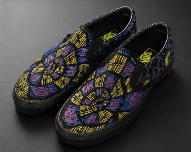 ? Vans Slip-On Disney Tim Burton Nightmare Before Christmas Original - Edição Especial