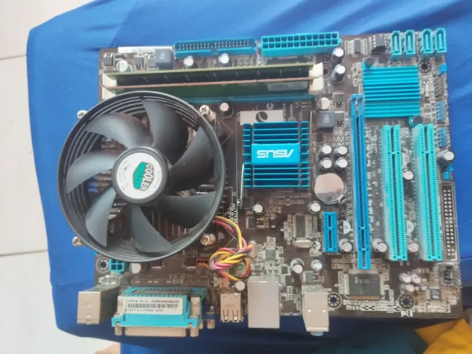 Placa mãe Asus, completo 