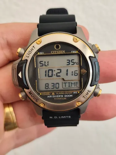 Citizen Hyper aqualand Titanium