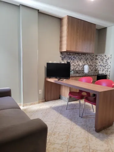 ***DISPONÍVEL*** APARTAMENTO MOBILIADO COMPLETO DE UM QUARTO PARA ALUGUEL DE LONFO PRAZO -
