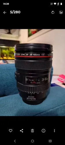 Lente Canon 24-105