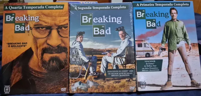 Breaking Bad DVD SERIE LOTE( leia com atenção)
