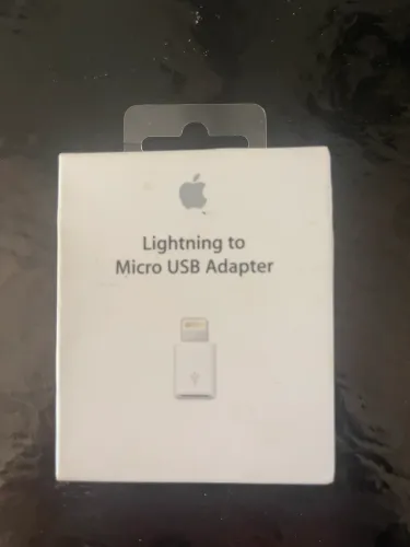 Adaptador Apple Original Micro USB para Lightning ? Novo