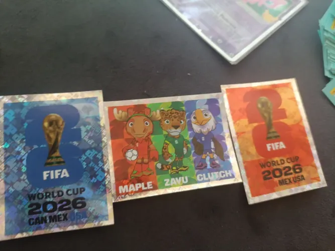 figurinha taça da copa