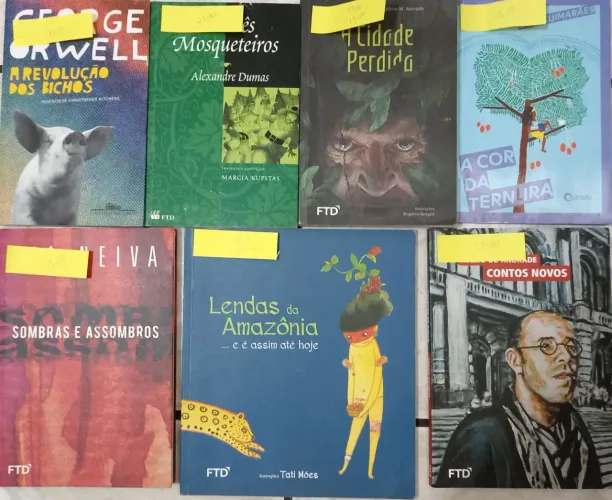 Vendo 13 livros