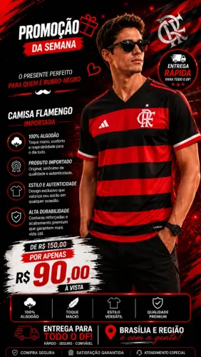 Camisa do Flamengo 24/25