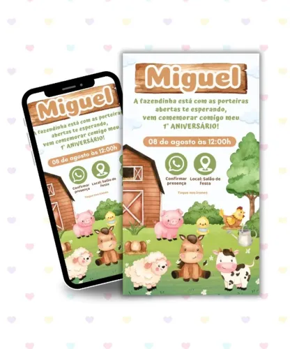Convite Personalizado Interativo