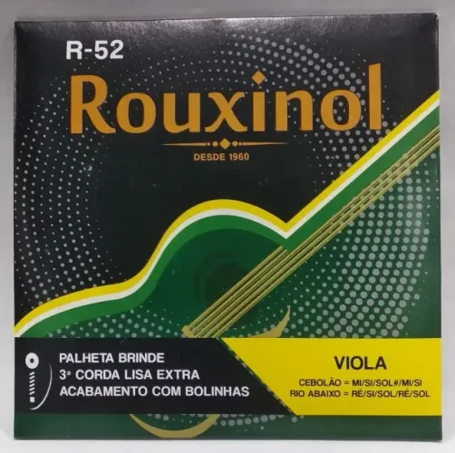 Encordoamento para viola rouxinol r-52