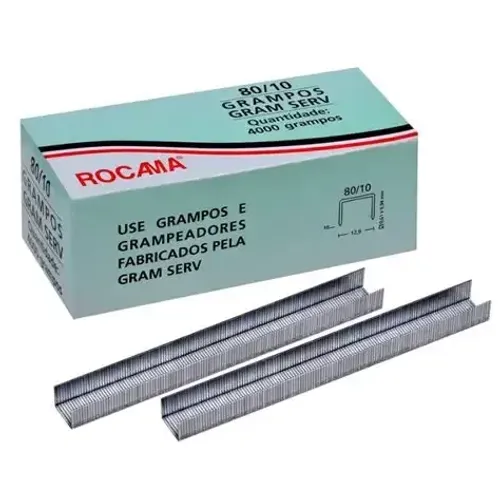 GRAMPO 10MM PNEUMATICO 80/10 - 4000 PCS ROCAMA