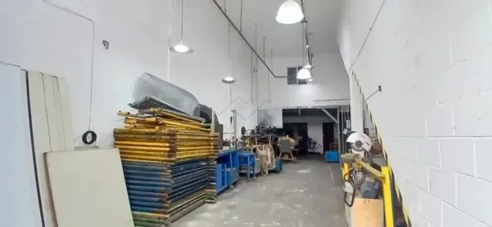 Galpão comercial para locação, 125m² no Parque Erasmo Assunção - Santo André/SP