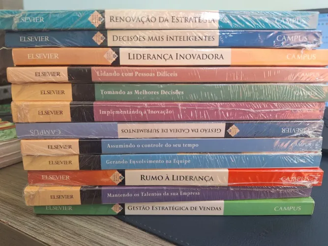 Coleção 12 Livros - Série HBR Compacta (Harvard Business Review / Editora Campus)