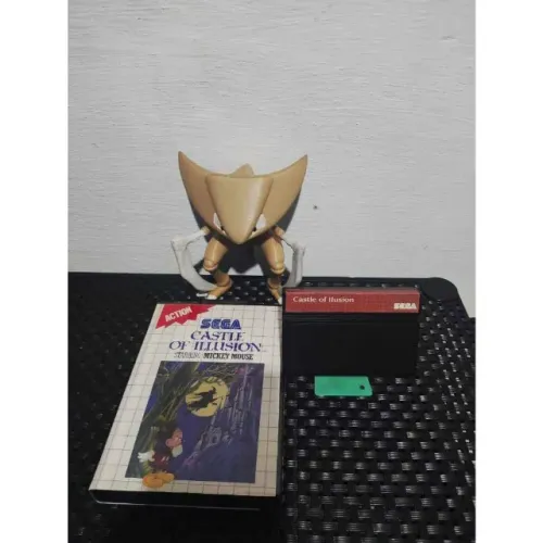 Castle of Illusion - Original - Master System - USA - Caixa de época padrão Sega