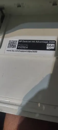 Impressora multifuncional Hp deskjet Ink advantage 2600 scanner