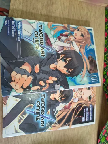 Sword ART online Manga 1 e 2 vol. Aincrad e 1,2 e 3 fairy dance 