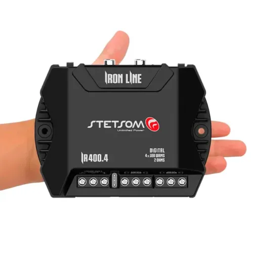 Amplificador Stetsom Iron Line IR400.4 400w RMS