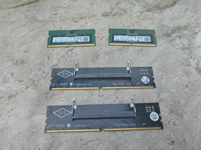 Memórias 16gb ddr5 (2x8) 5600Mhz