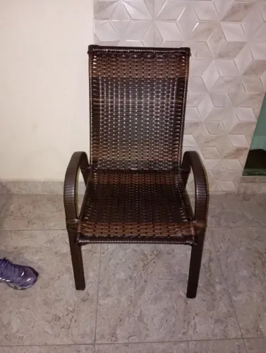 Cadeira de fibra de bambu 