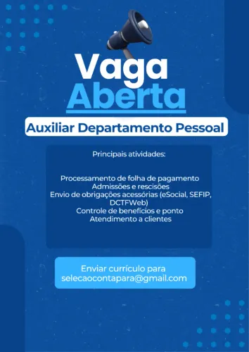 DEPARTAMENTO PESSOAL