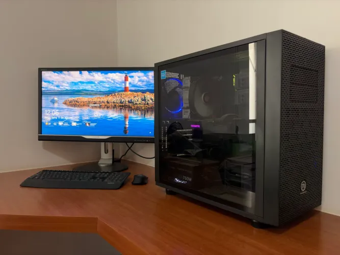 PC i7 / RTX2080 8GB / 2TB 480GB SSD / 24GB RAM + MONITOR 28" ULTRA HD 4K PHILLIPS USADOS