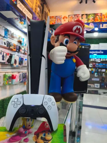 PlayStation 5 Slim Digital + 1 Ano Garantia - Loja Física