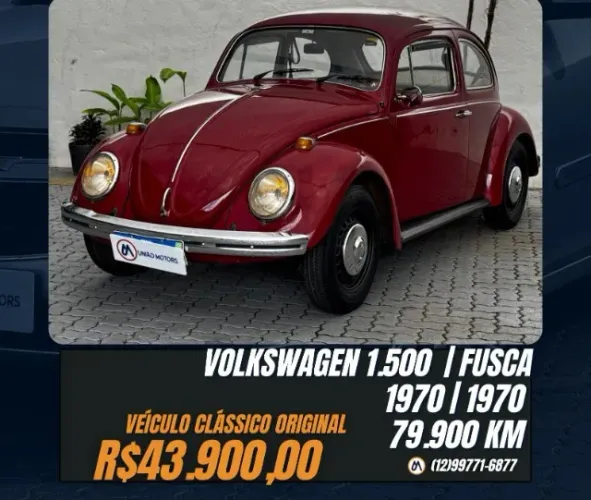 Volkswagen Fusca Fusca (gasolina) 1970