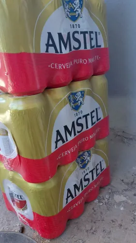 Fardo de Amstel latão