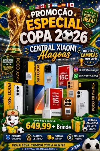 Xiaomi Poco X8 Pro Max 5G, Poco X7 Pro 5G e Diversos Modelos Disponíveis a pronta entraga