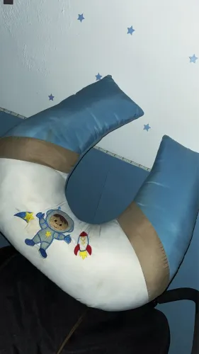 Ninho + kit mini berço + almofada de amamentação