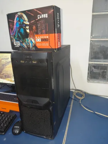 Cpu - Pc Gamer i5 4440 Ssd 240 Ram 16Gb Rx 560 4Gb Muito Conservado 100%