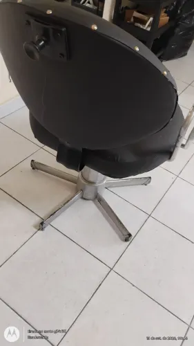 Cadeira para cabeleireiro barbeiro