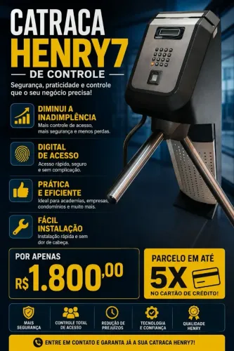 Catraca Controle de Acesso