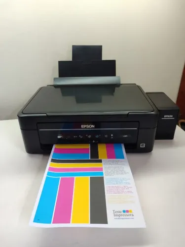 Impressora Epson Ecotank com wifi e scanner ok. Já com tintas