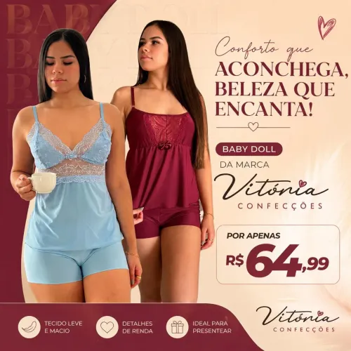 Baby Doll  e Camisolas 