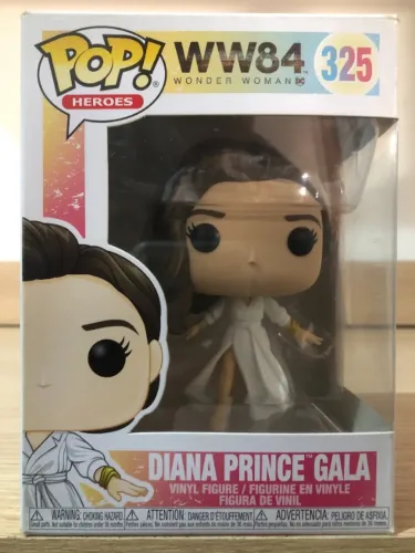 Funko Pop Diana Prince Gala Dc Mulher Maravilha Wonder Woman WW84 325